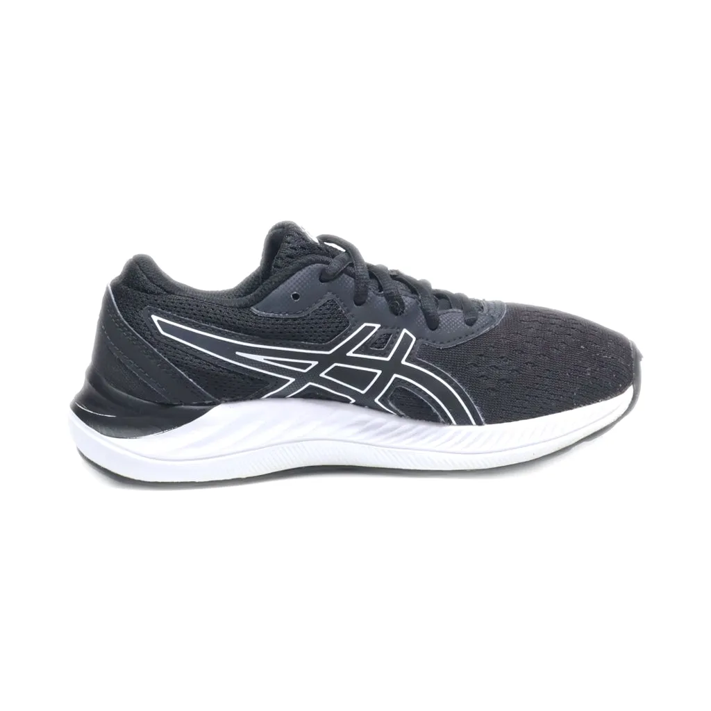 Asics Sneakers Leather Black Colour For Kids