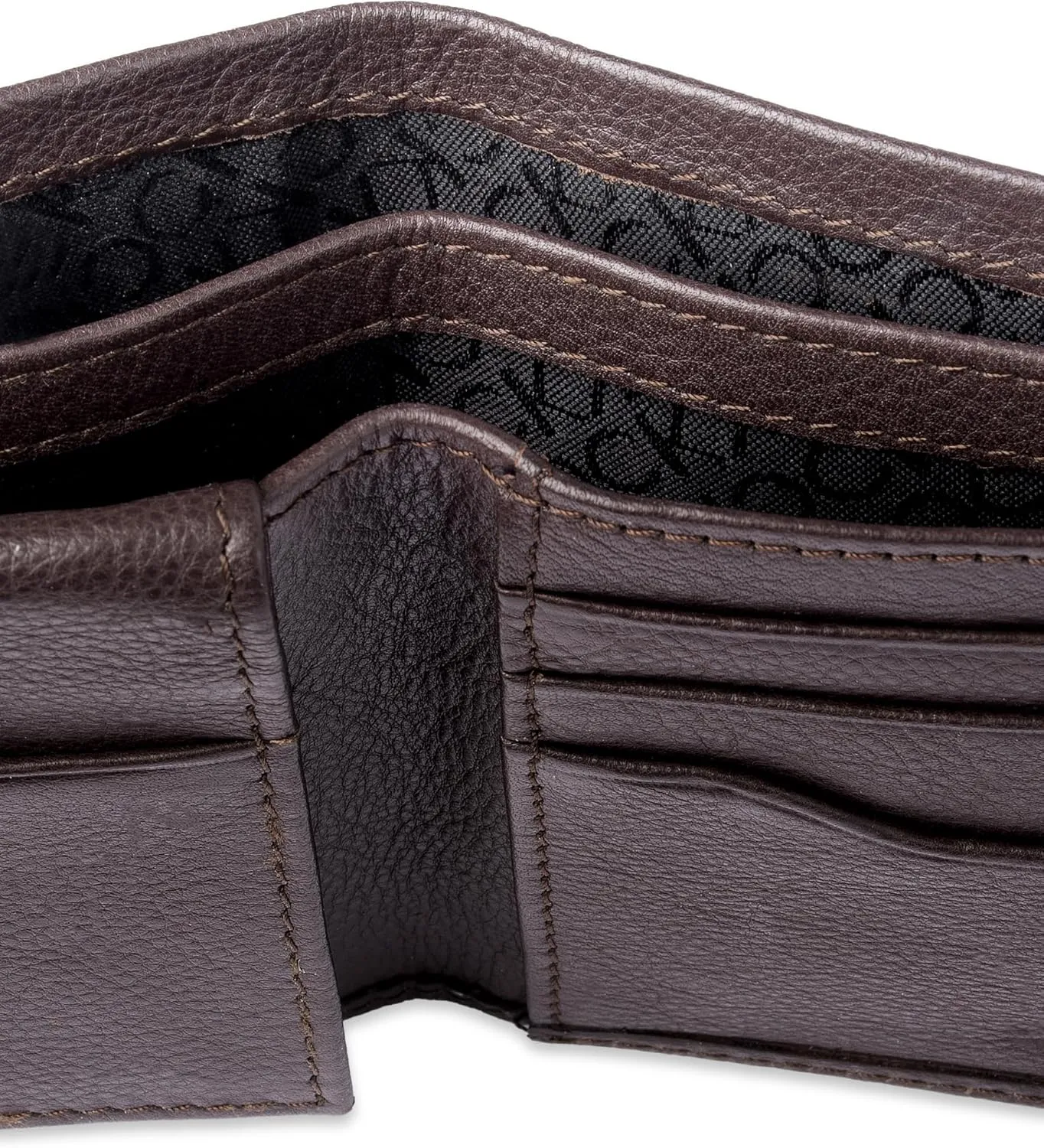 Calvin Klein Men's RFID Leather Minimalist Bifold Wallet