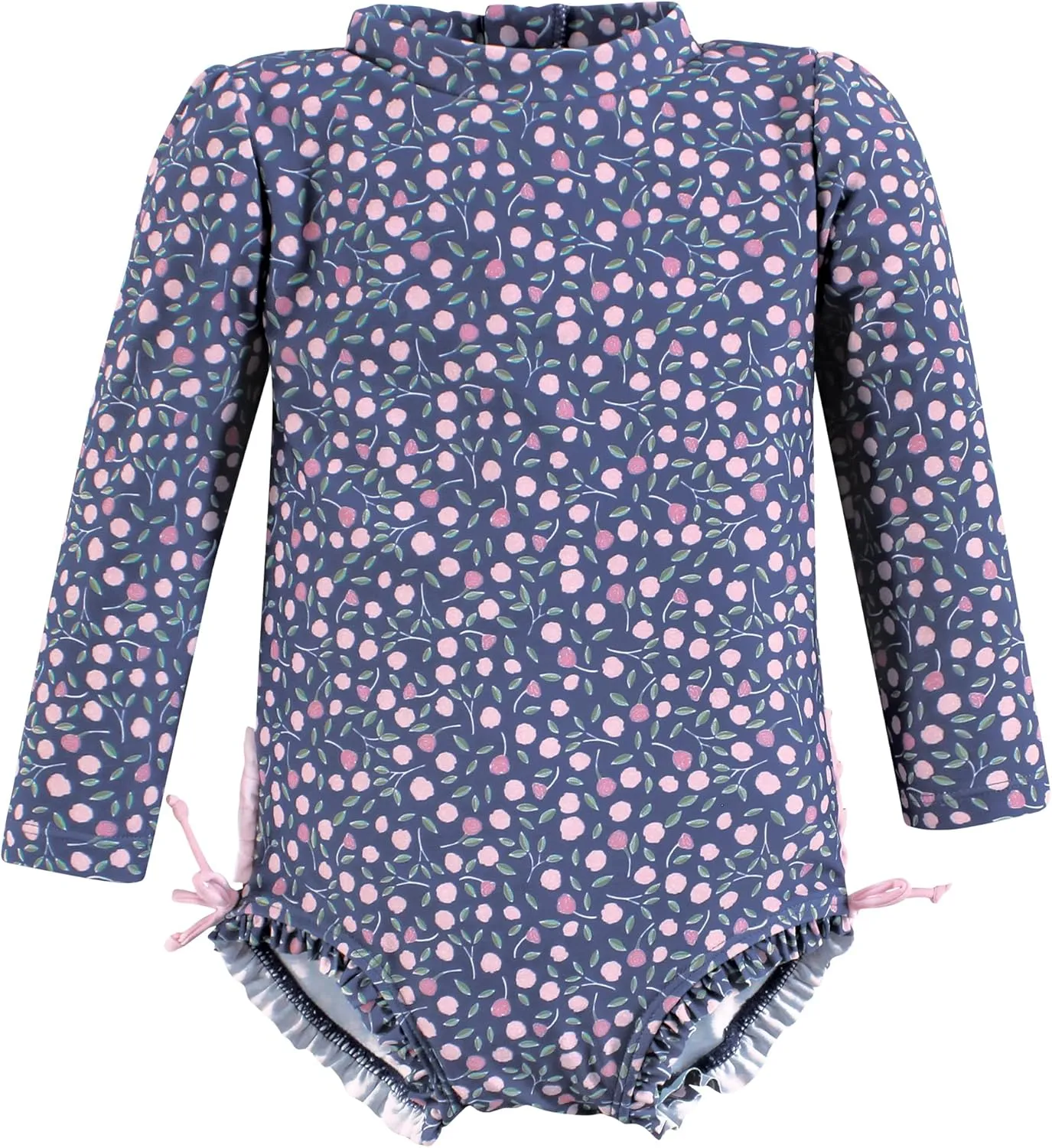 Hudson Baby Girls' Baby and Toddler Swimsuit
