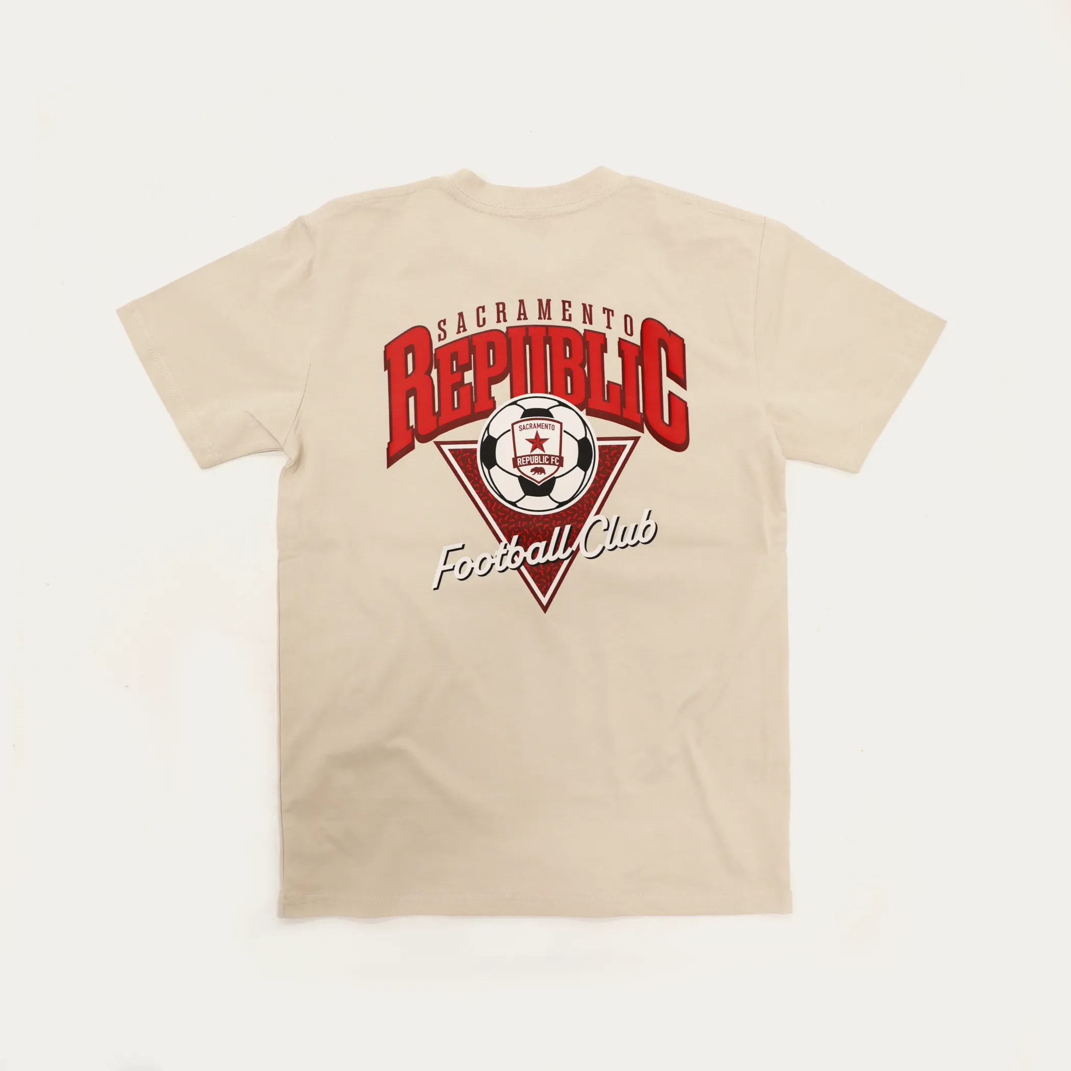 Men's Retro Triangle Back Print Tee