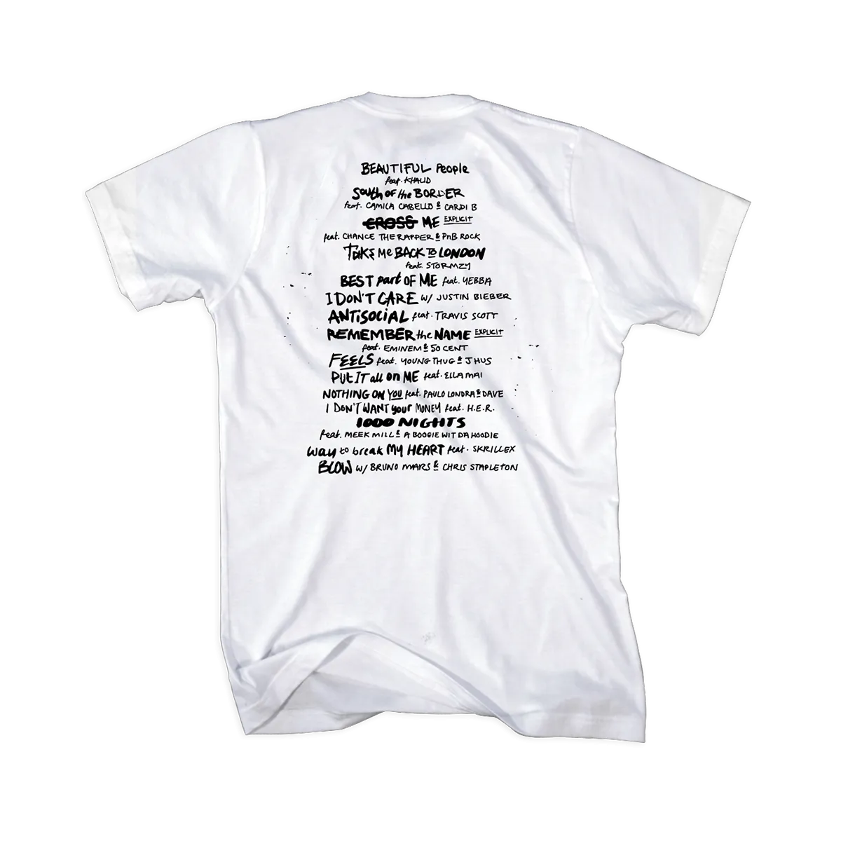No.6 Collaborations Project White T-Shirt