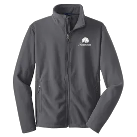 Paramount Logo Embroidered Fleece Jacket