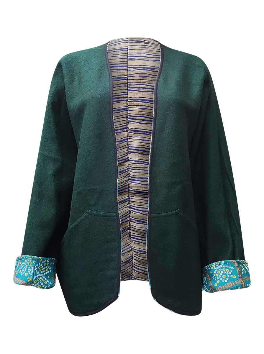 ReSaree felt jacket jagma