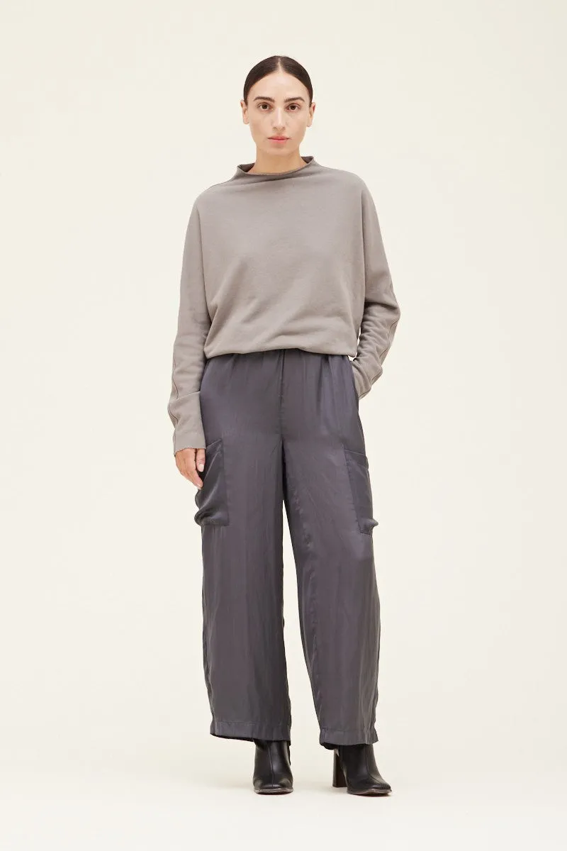 Satin Side Pocket Pants