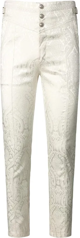 VATPAVE Mens Gothic Pants Cosplay Costume Trousers Steampunk Victorian Pants